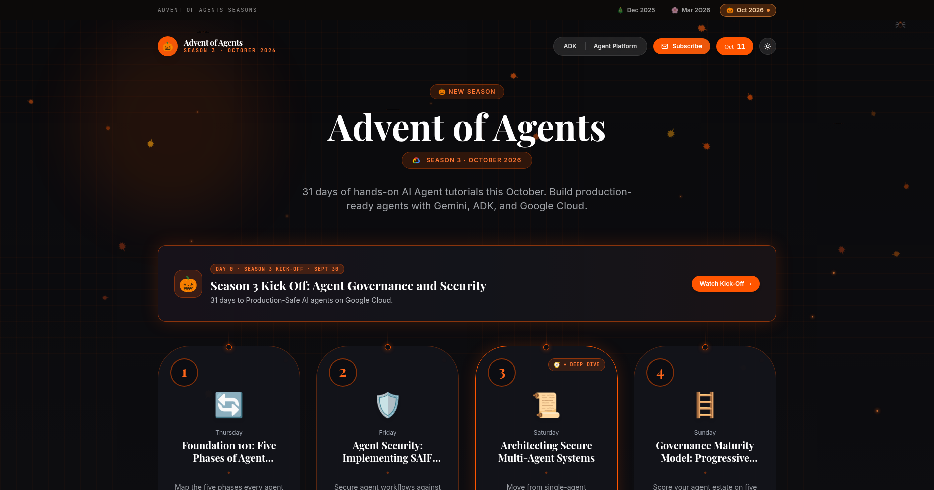 Advent of Agents — Starts tomorrow